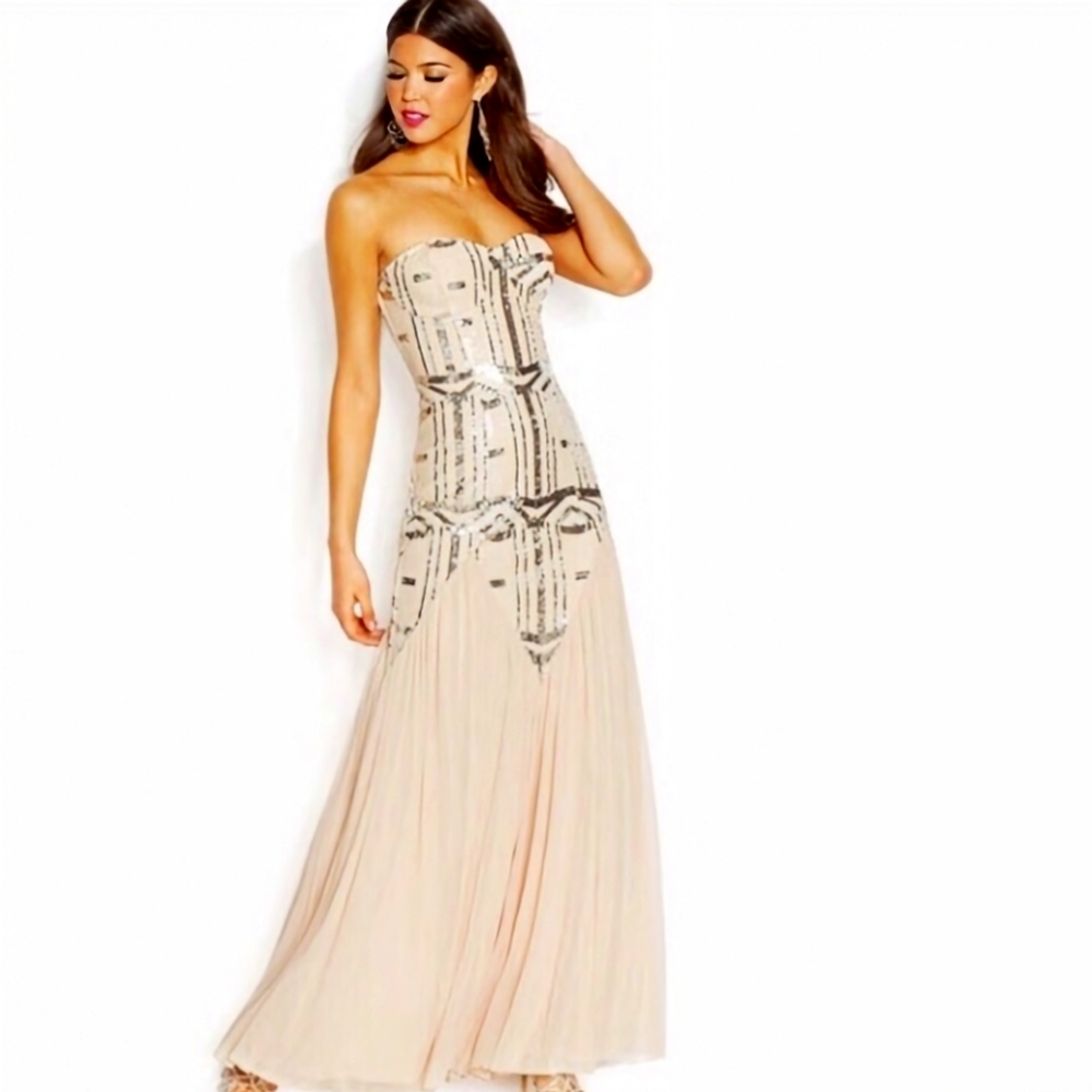 City Studio Sequin Gown